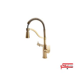 شیر ظرفشویی تصفیه دار راسان مدل راشل طلایی