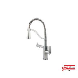 شیر ظرفشویی تصفیه دار راسان مدل راشل شیری کروم