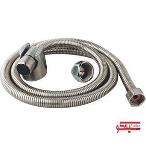 شلنگ  توالت کروم مات راسان