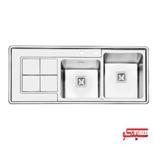 سینک فانتزی توکار ایلیا استیل مدل 2067