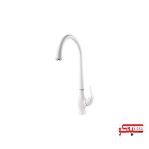 ست شیرالات چهار تایی راسان مدل اکتاو شیری کروم