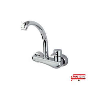 شیر ظرفشویی  راسان مدل دیواری پانیا علم صدف