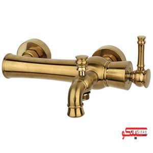 ست شیر الات چهار تایی راسان مدل الیزه طلا مات
