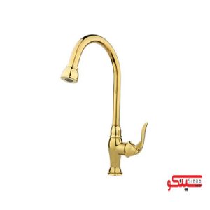 ست شیر الات چهار تایی مدل پریمو  طلایی راسان