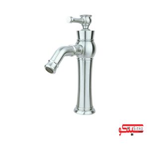 ست شیر الات چهار تایی راسان مدل الیزه کروم مات