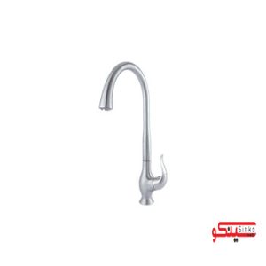 ست شیرالات چهار تایی راسان مدل اکتاو  کروم مات